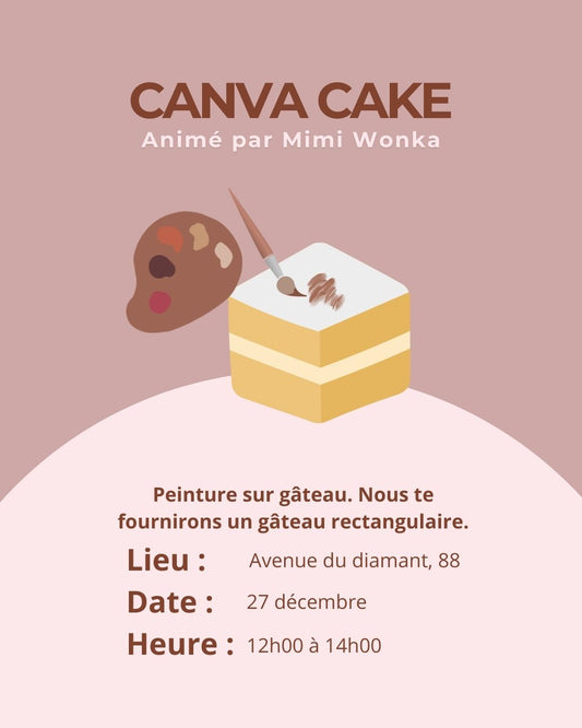Canva cake