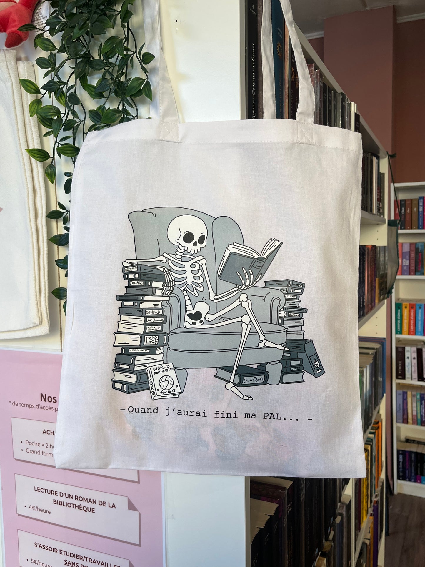 Totebag « Quand j’aurai fini ma pal »