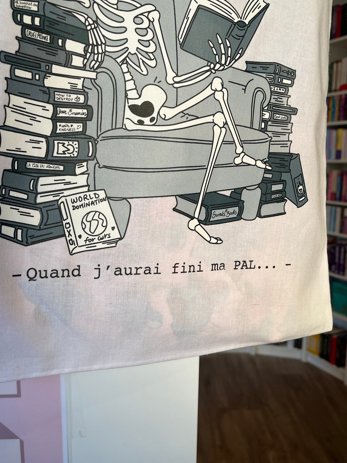 Totebag « Quand j’aurai fini ma pal »