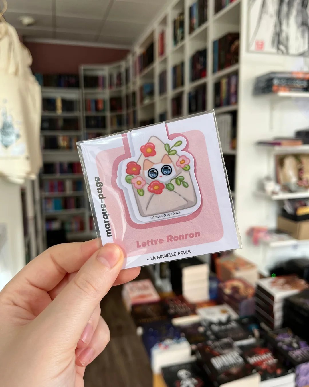 Marque Page - Lettre Ronron