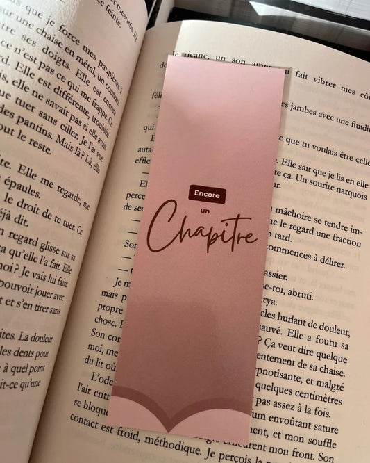 Marque page - Encore un chapitre